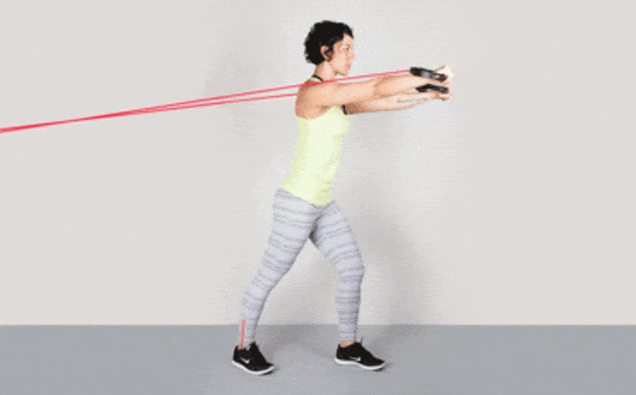 FitBands, elastické tréninkové pásy s držadly - Image 2