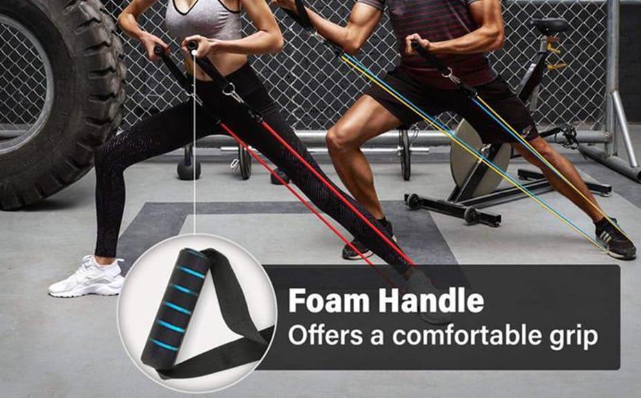 FitBands, elastické tréninkové pásy s držadly - Image 4
