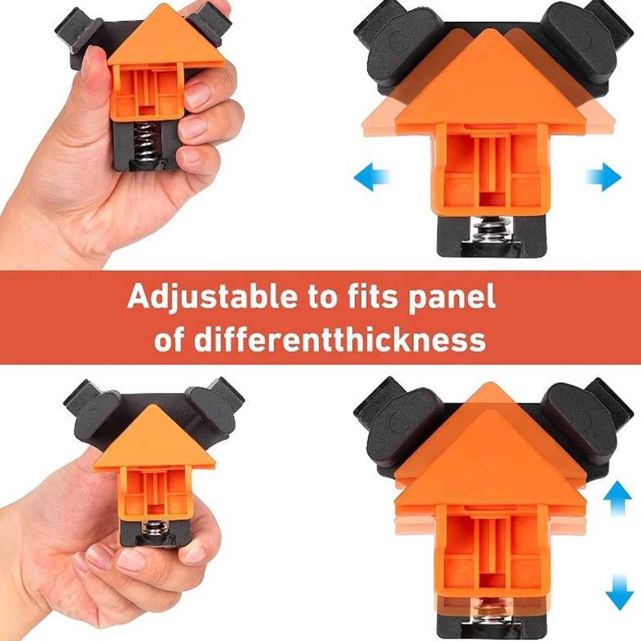 FixClamps, nástroj na spojování dřeva pod úhlem 90 stupňů (4 kusy) - Image 8