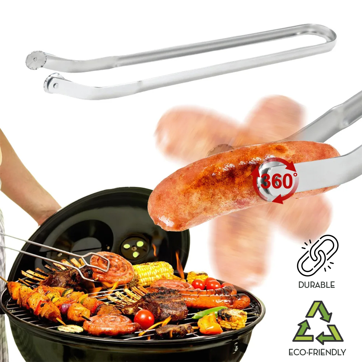 FlipBBQ, gadget na otáčení masa a zeleniny na grilu - Image 7