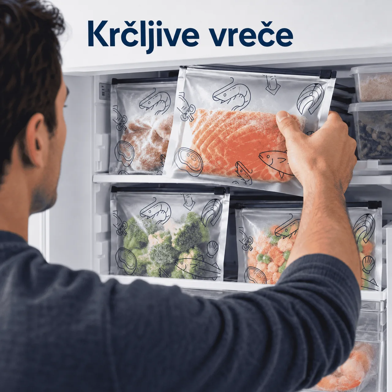 Sáčky na uchovávání potravin (30 ks), FreshBags - Image 6