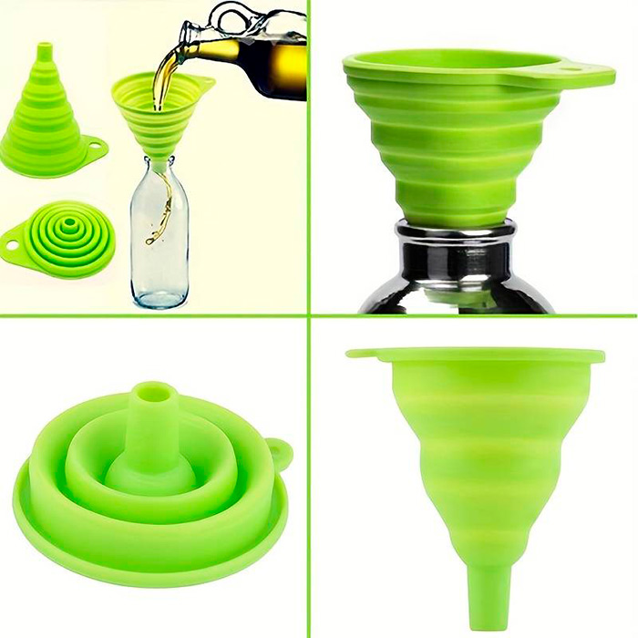 Funnel, skládací silikonový trychtýř pro nalévání tekutin a jiných potravin - Image 3