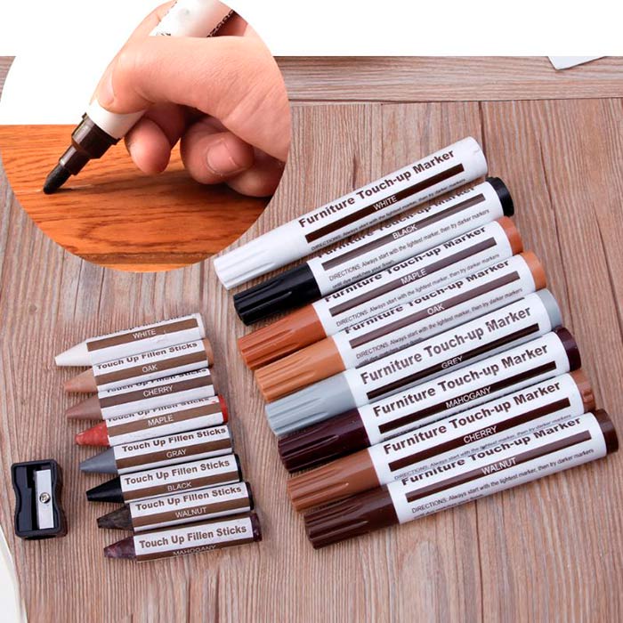 FurnitureMarkers, sada na opravu škrábanců a oděrek - Image 3