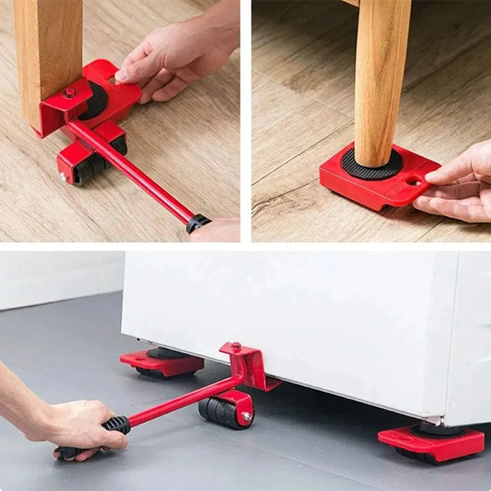 FurnitureMover, 15dílná sada pomůcek pro přesun nábytku - Image 8