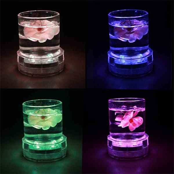 GlowWaterLights, 4 vodotěsné LED světla s dálkovým ovládáním - Image 7