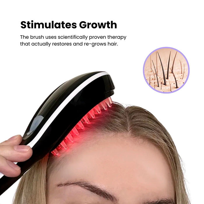GrowthBrush, 4v1 terapeutický kartáč na vlasy - Image 3