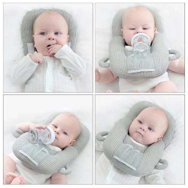 HRANBLAZ-ROZ, Polštář na krmení s držákem na lahvičku - Image 8