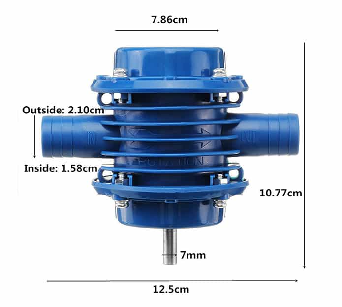 HomePump PRO, vodní čerpadlo pro ruční vrtačku - Image 2