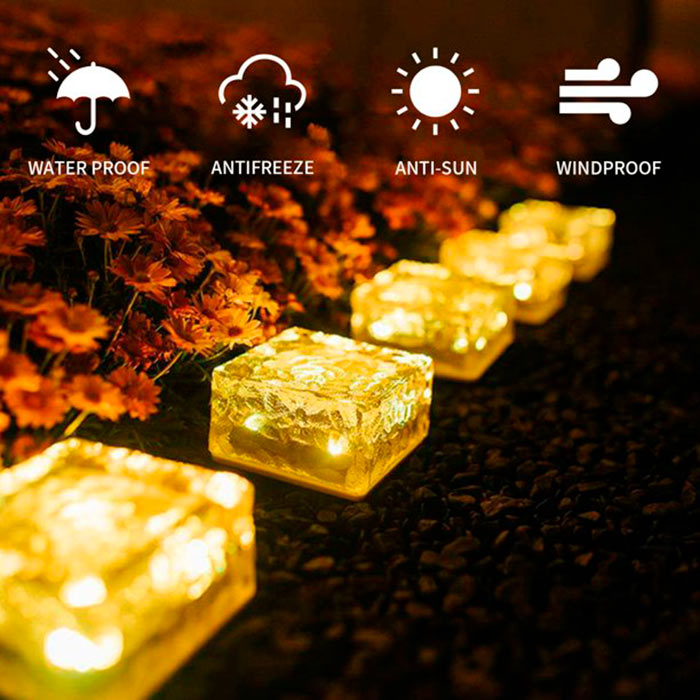 Solární lucerny fungují automaticky - přes den absorbují sluneční energii a večer se zapnou!