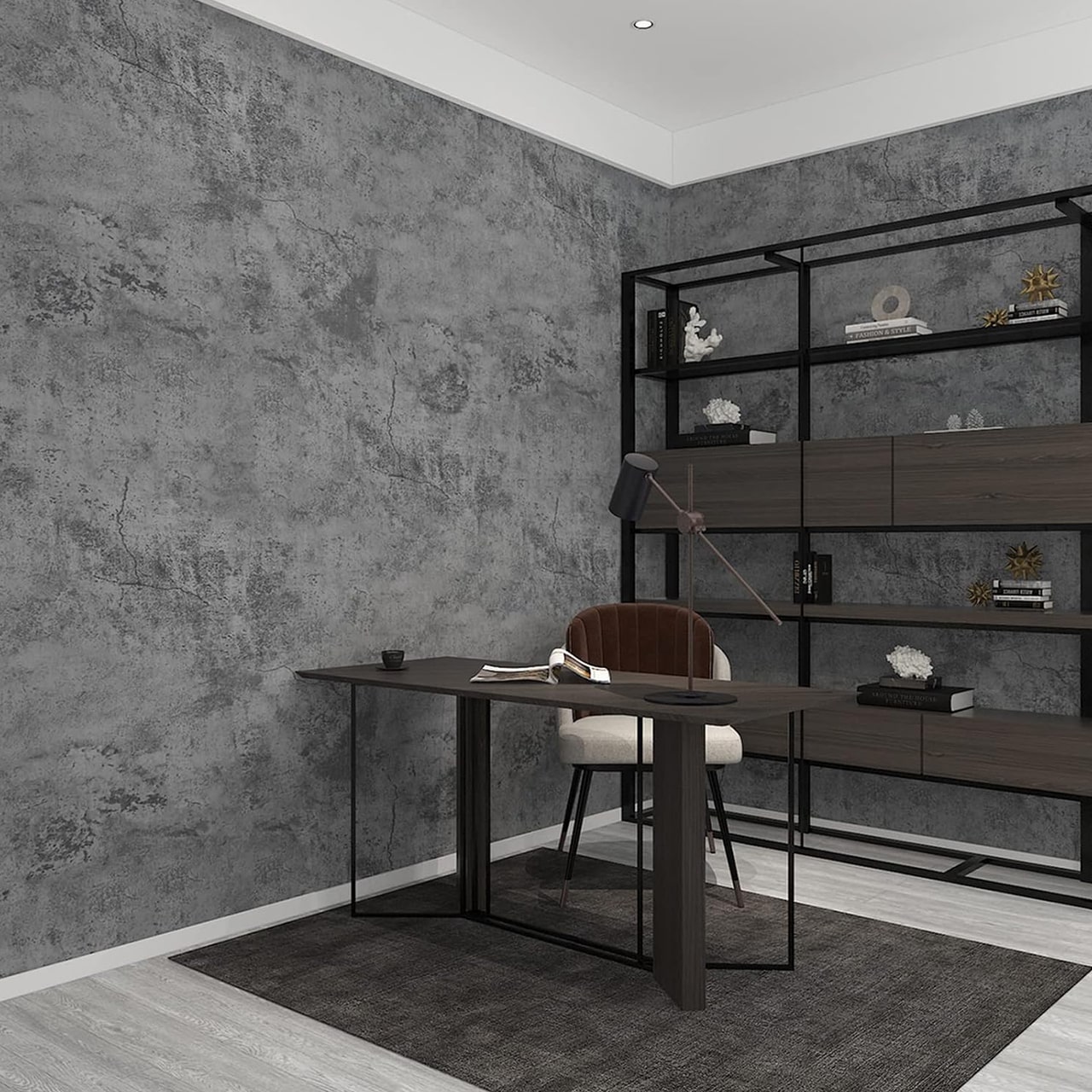 IndustrialWall, samolepicí tapeta s vzhledem betonu - Image 6