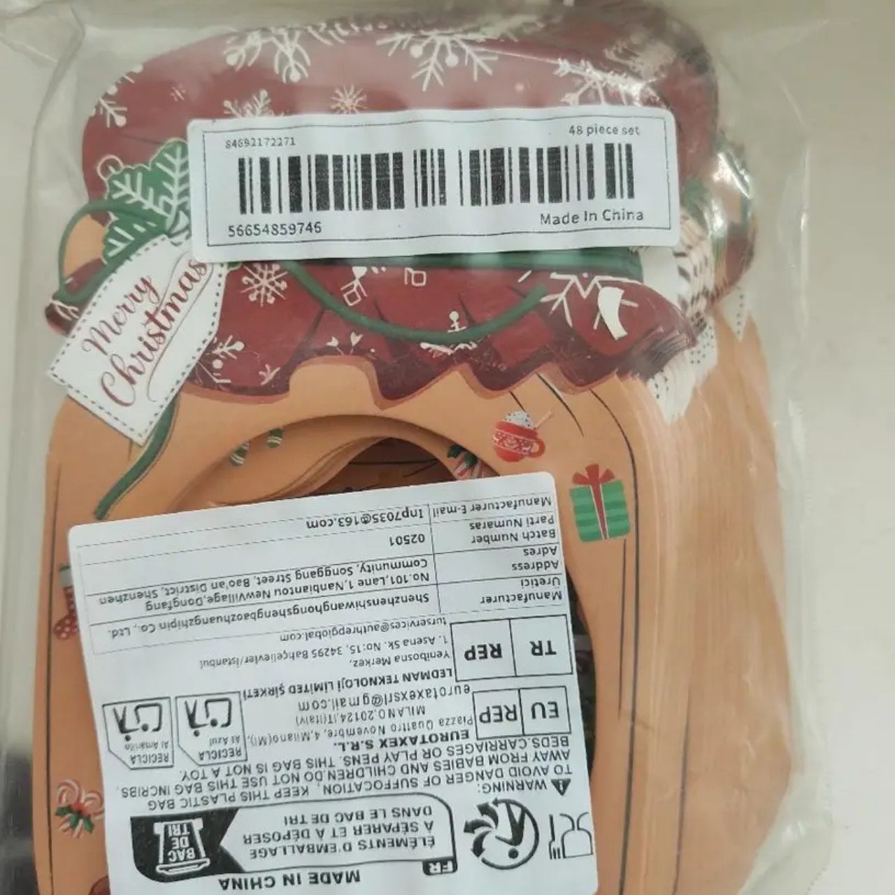 JarGifts, Vánoční sada dárkových karet (48 ks) - Image 1