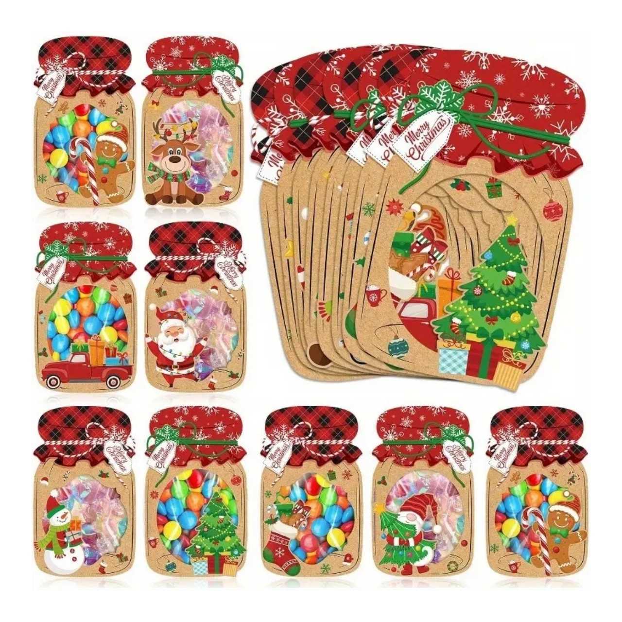 JarGifts, Vánoční sada dárkových karet (48 ks) - Image 5