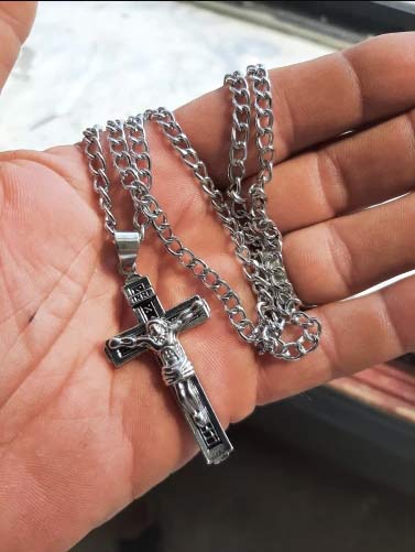 JesusNecklace, strieborná retiazka s Ježišom - Image 3