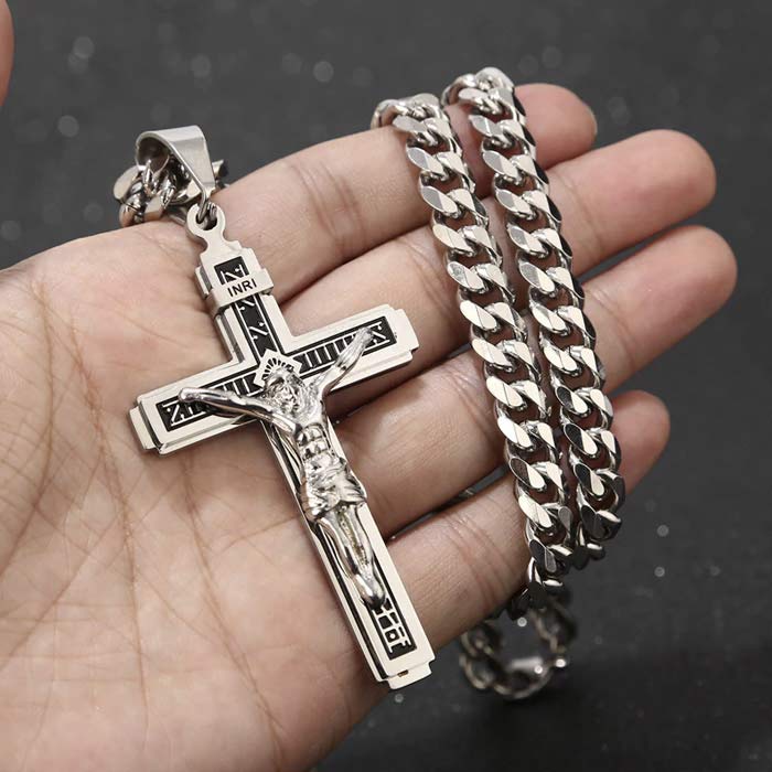 JesusNecklace, strieborná retiazka s Ježišom - Image 5
