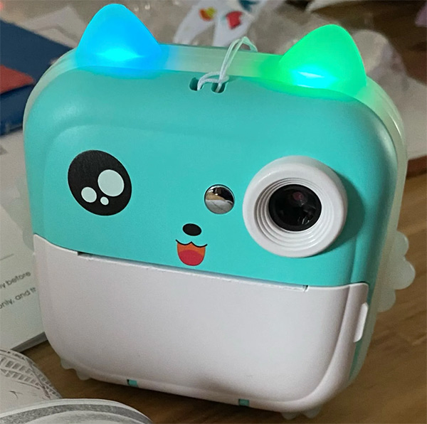 JumboPrintBundle, sada s okamžitou fotoaparátem pro tisk fotografií, 2 + 5 zdarma rolek papíru, USB kabel, zápěstní poutko a Micro SD karta - Image 9