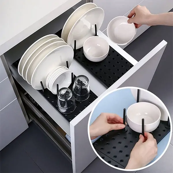 KitchenOrganizator, praktický držák na kuchyňské náčiní a víčka - Image 6