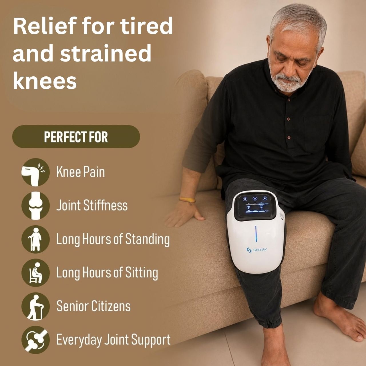 Masážní přístroj na koleno, KneeMassager - Image 6
