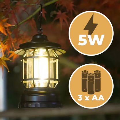 LANTERNLIGHT, Retro LED Světlo - Image 5