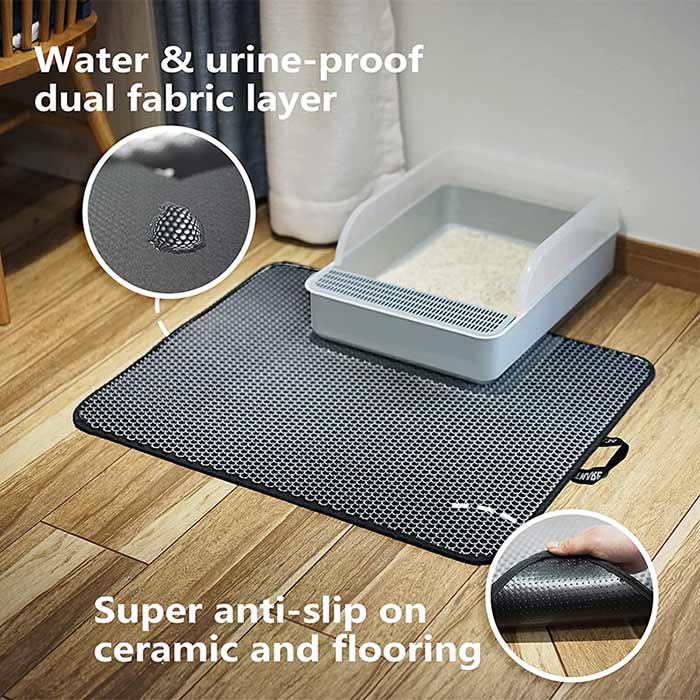 LitterMat, podložka pod kočičí stelivo, která zachycuje písek - Image 7