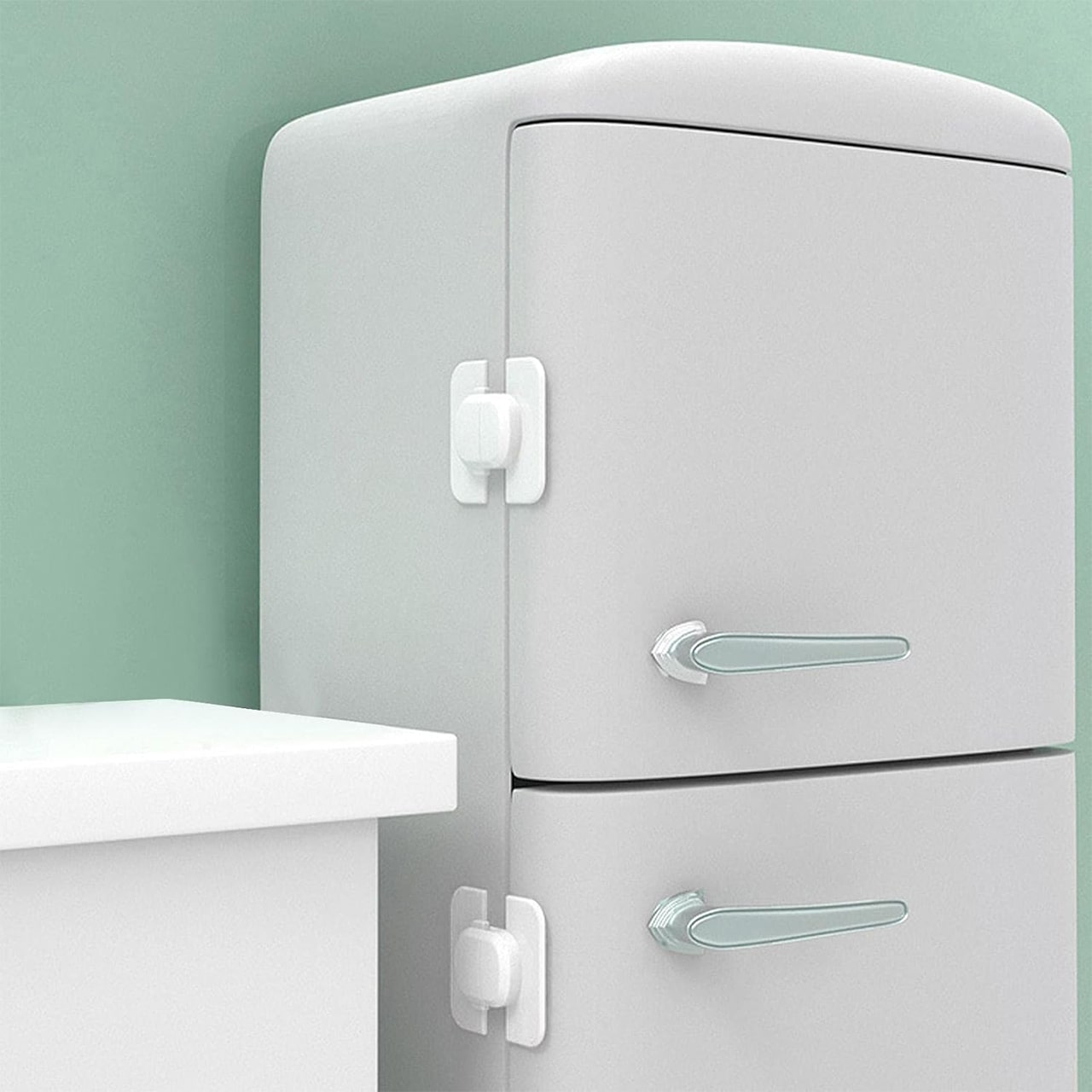 LockStar, bezpečnostní spona pro lednici nebo mrazák (2 kusy) - Image 3