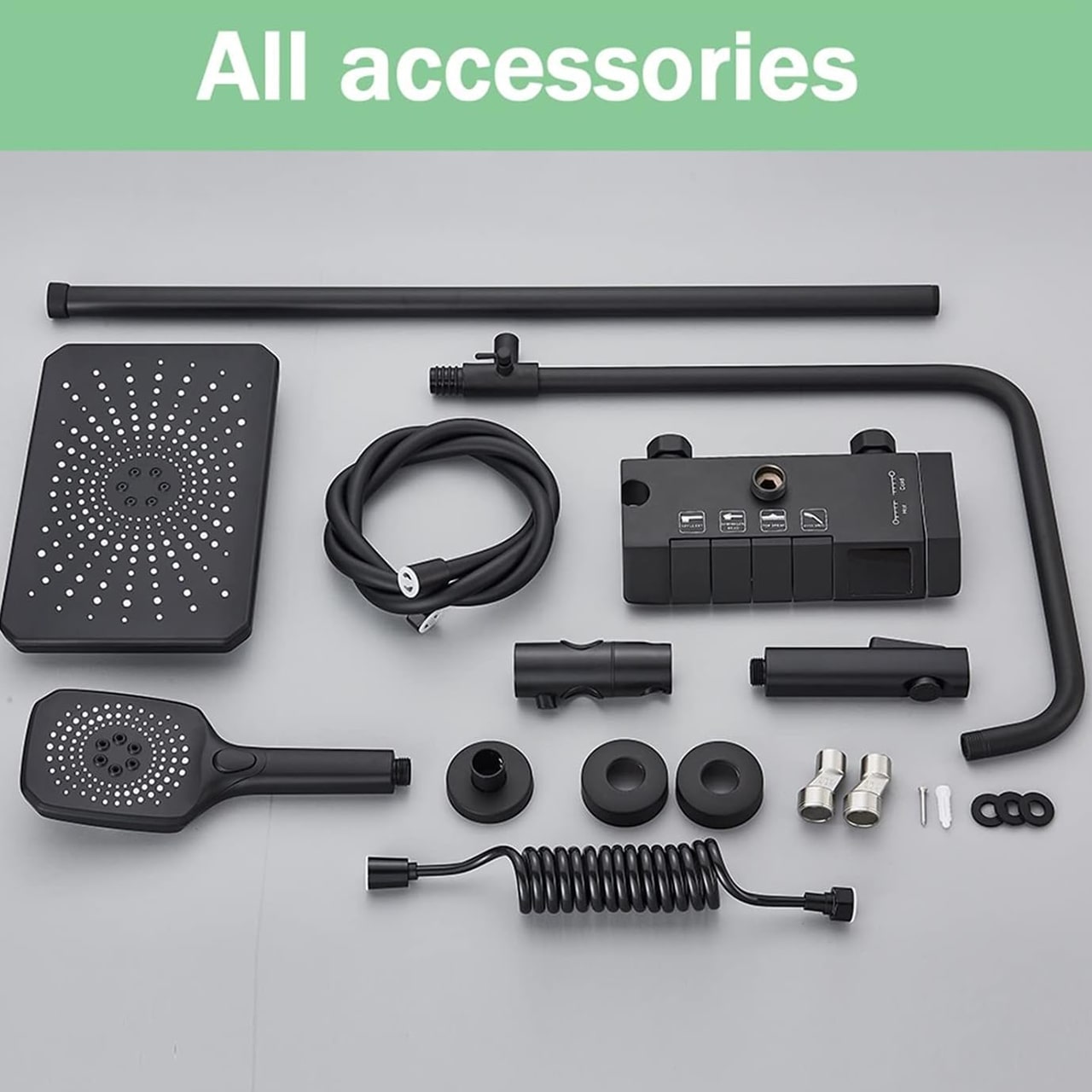 LuxShowerSet, luxusní sprchový set se 3 různými nástavci - Image 9