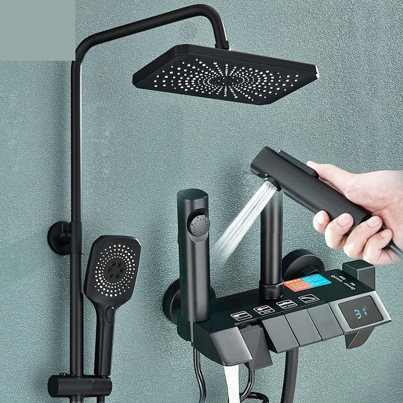 Sprchová rukojeť nabízí 3 režimy sprchování!