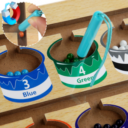 MAGMAZE, Montessori hra na třídění barev - Image 3