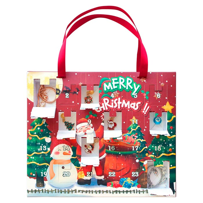 MerryChristmas, adventní kalendář s přívěsky na náramek - Image 6