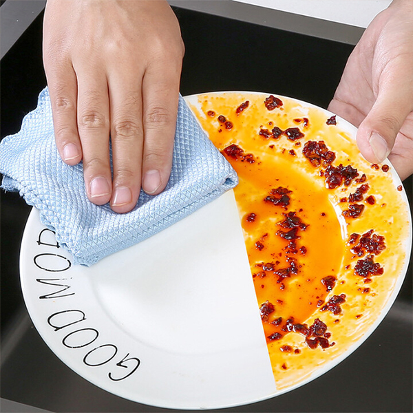 MicrofiberCloth, víceúčelová utěrka na čištění z mikrovláken (4 ks) - Image 4