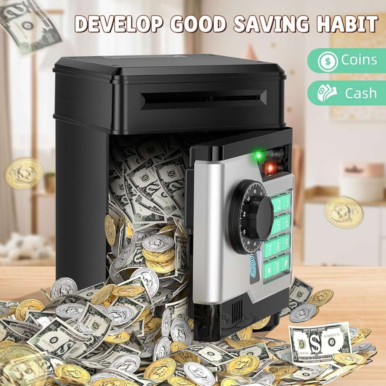 MiniSafe, elektronický trezor pro finanční gramotnost dětí - Image 10