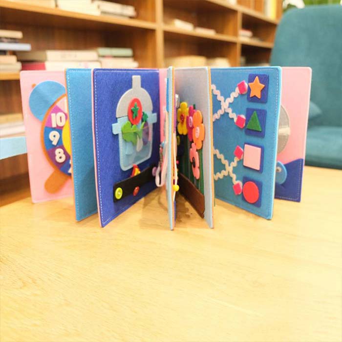 MontessoriBook, tichá kniha s různými aktivitami - Image 9
