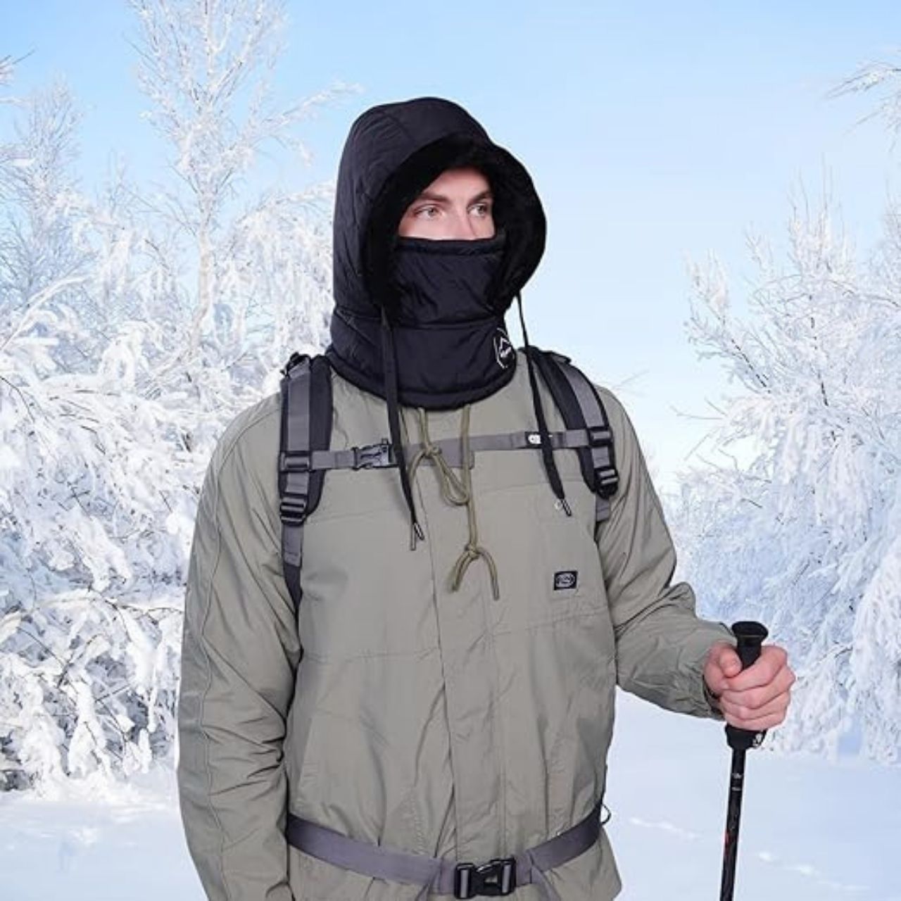 MuffHat, zimní čepice s šálou a maskou - Image 10