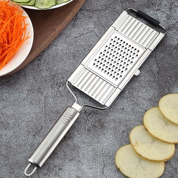 MultiSlicer, víceúčelový kráječ na zeleninu s ergonomickou protiskluzovou rukojetí a 3 různými čepelemi - Image 4