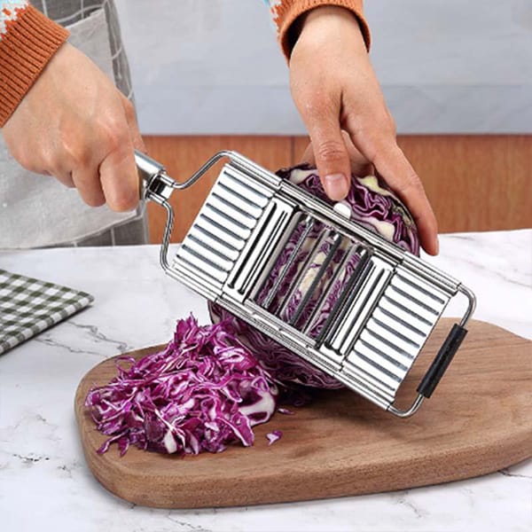 MultiSlicer, víceúčelový kráječ na zeleninu s ergonomickou protiskluzovou rukojetí a 3 různými čepelemi - Image 7