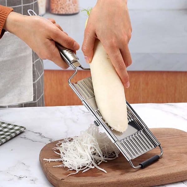 MultiSlicer, víceúčelový kráječ na zeleninu s ergonomickou protiskluzovou rukojetí a 3 různými čepelemi - Image 8