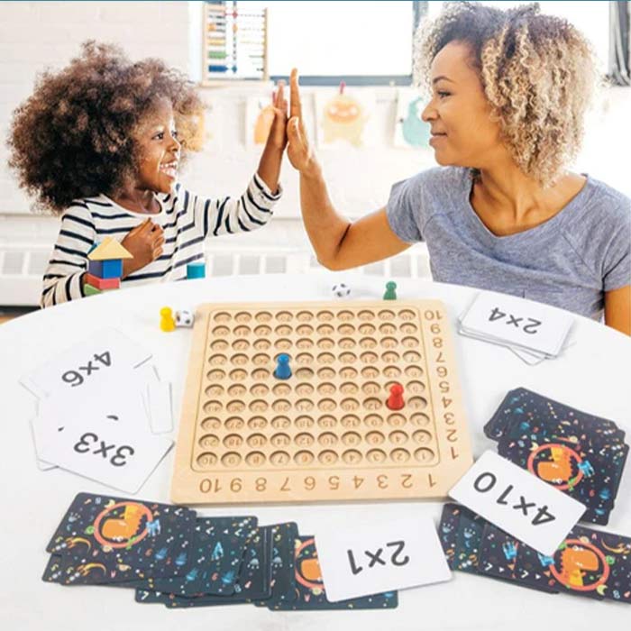 MultiplicationGame, desková hra s násobením do 100 - Image 3