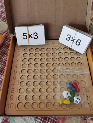 MultiplicationGame, desková hra s násobením do 100 - Image 6