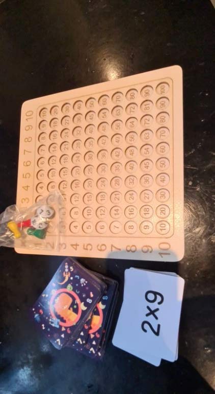 MultiplicationGame, desková hra s násobením do 100 - Image 8