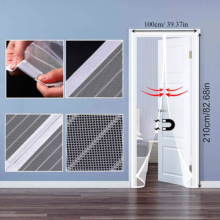 NoInsectCurtain, magnetická síť proti komárům - Image 2