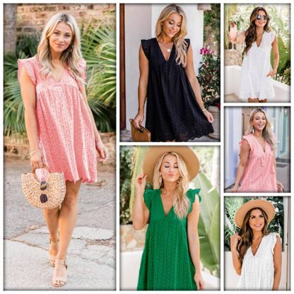 OBLEKARUF-ROZ-L/XL, Letní šaty IRINA - Image 4