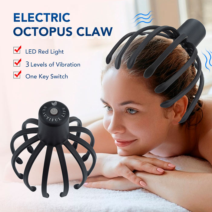 OctopusMassager, masážní přístroj na hlavu - Image 3