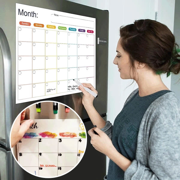 PLÁNOVAČ, Měsíční magnetický plánovač QuickPlan - video