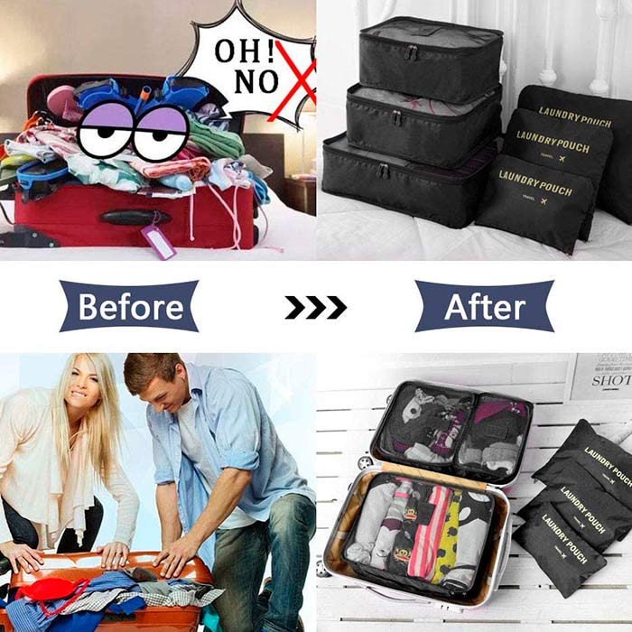 PackingBags, cestovní organizační tašky (6 kusů) - Image 4
