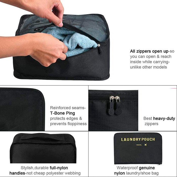 PackingBags, cestovní organizační tašky (6 kusů) - Image 5