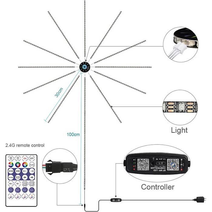 PartyLights, colored LED lights - Image 9