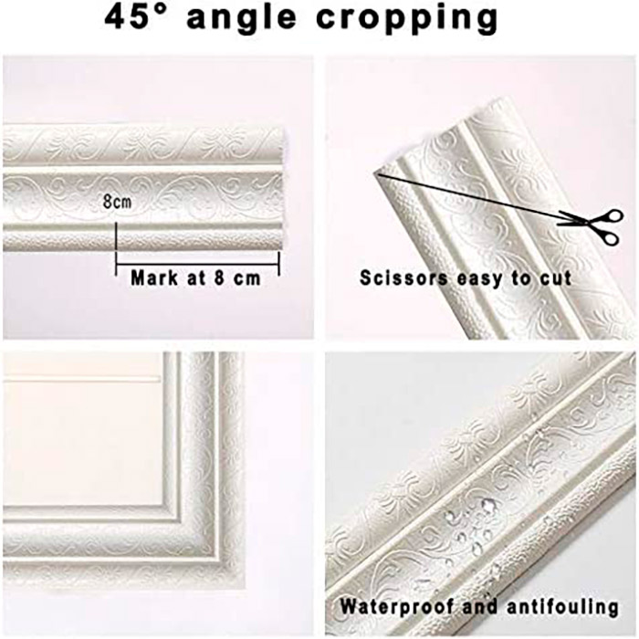 PatternLine, 3D samolepka na zeď ve tvaru stuhy (2,3 m) - Image 3