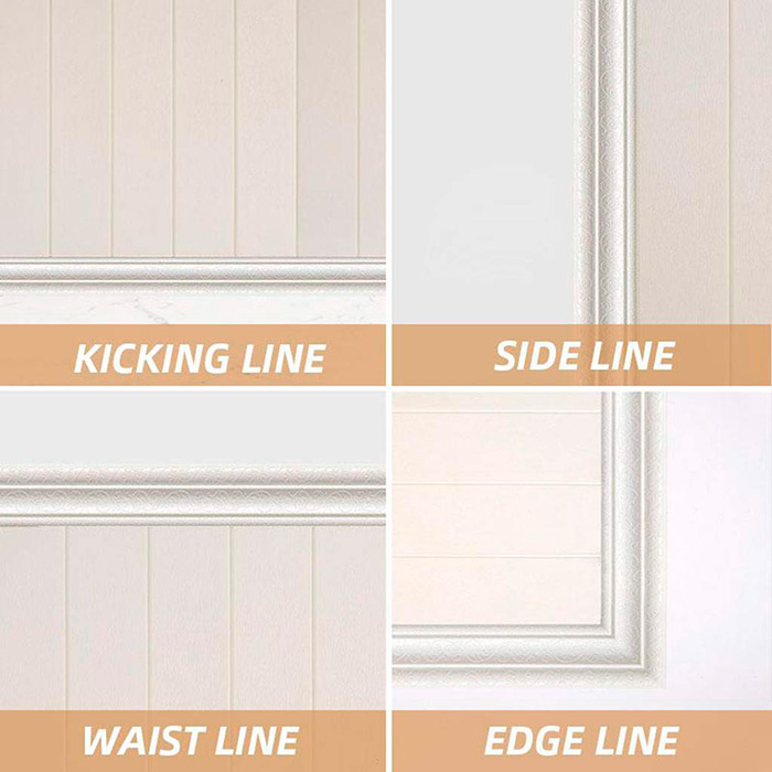 PatternLine, 3D samolepka na zeď ve tvaru stuhy (2,3 m) - Image 7