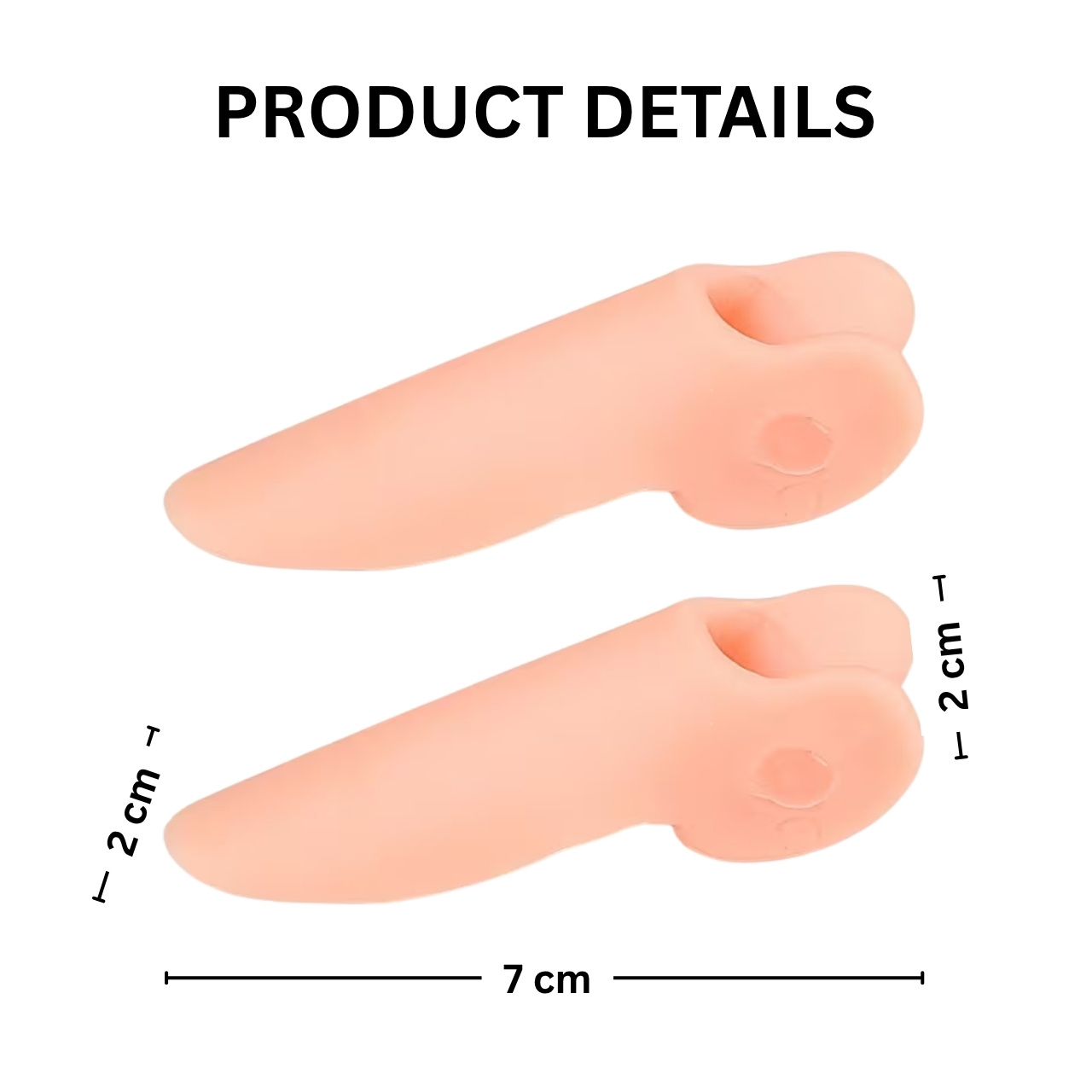 Silikonové polštářky na malíček, PinkyPad - Image 4