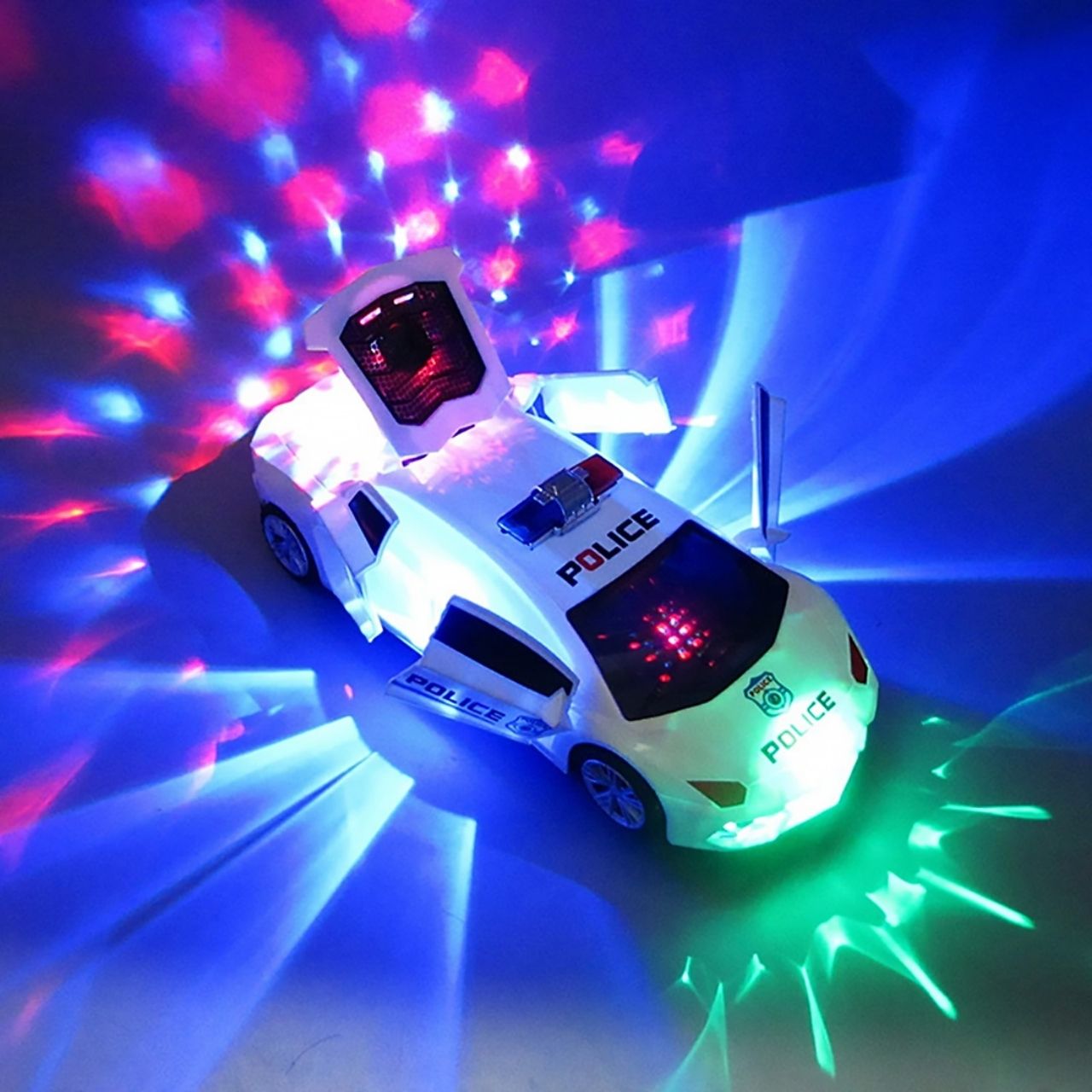 PoliceCar, policejní auto s LED světly - Image 10