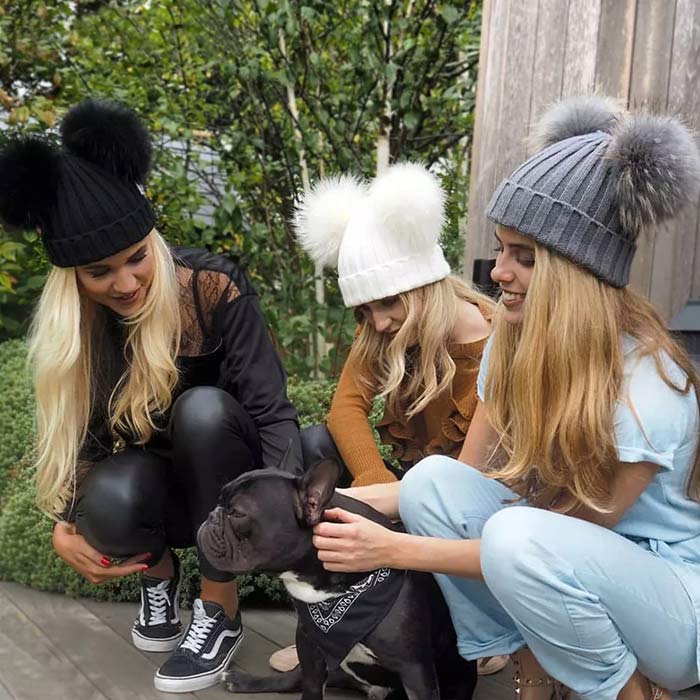 PomBeanie, dětská zimní čepice - Image 2